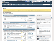 Tablet Screenshot of finlander.genealogia.fi