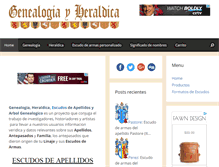 Tablet Screenshot of genealogia.info